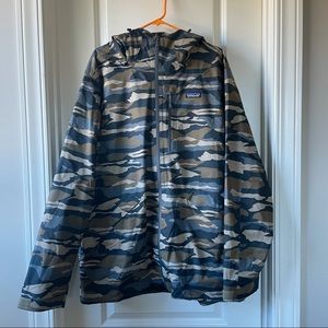 Patagonia Mens Snowshot Jacket Camo Size XL